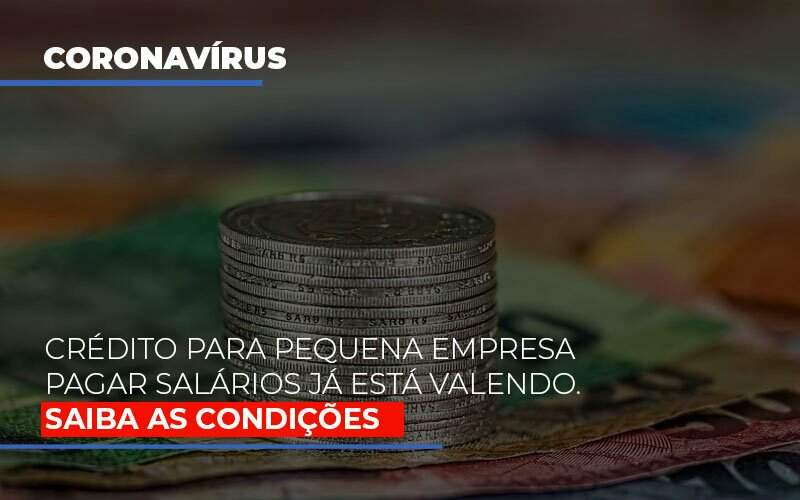 Credito Para Pequena Empresa Pagar Salarios Ja Esta Valendo - Contabilidade na Zona Leste - SP | Peluso & Associados