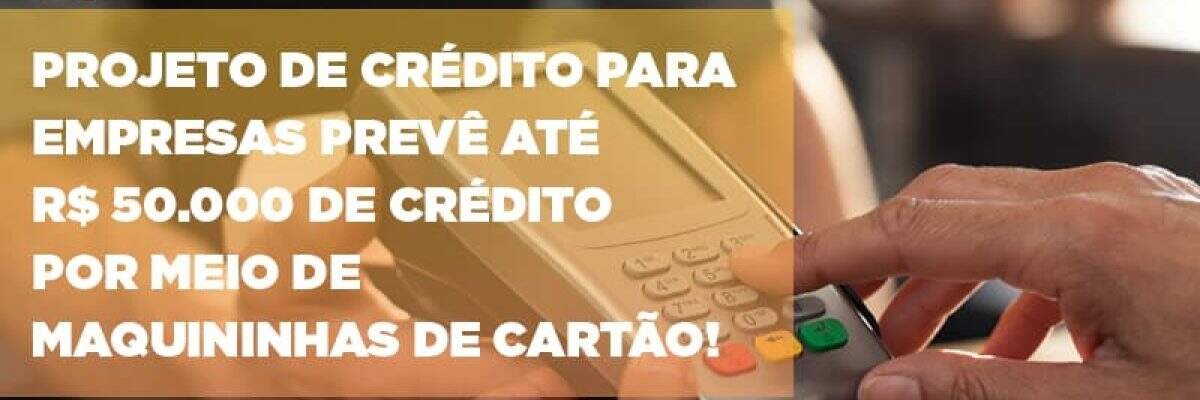 Projeto De Credito Para Empresas Preve Ate R 50 000 De Credito Por Meio De Maquininhas De Carta - Contabilidade na Zona Leste - SP | Peluso & Associados